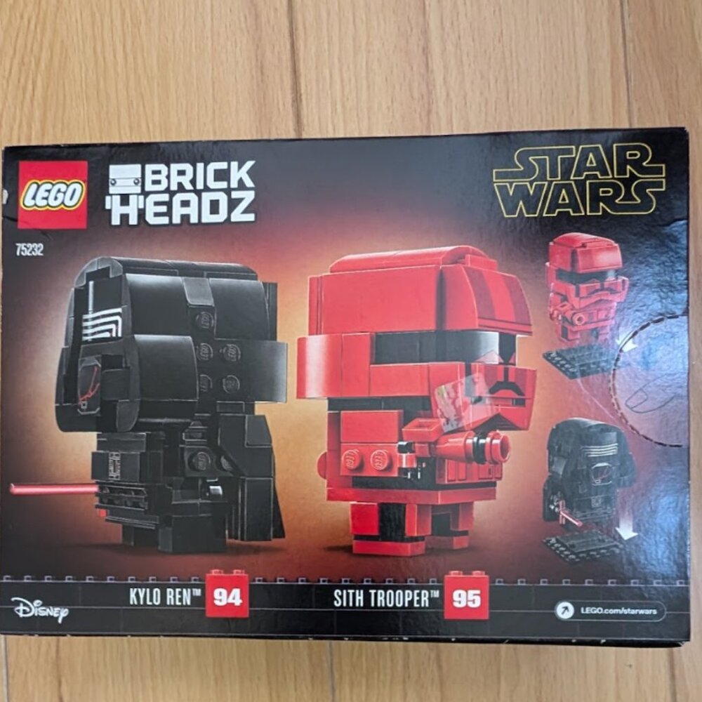 RETIRED LEGO® BrickHeadz™ 75232 set Kylo Ren™ & Sith Trooper™
